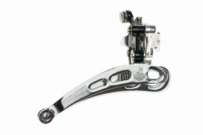 Campagnolo Super Record 1052/SR Front Derailleur 2x7s 28.6mm Clamp-On