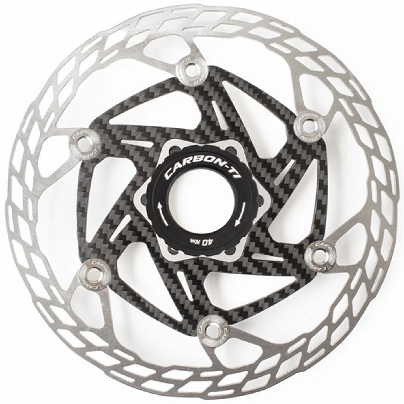 Carbon-Ti X-Rotor SteelCarbon 3 Center Lock disc - 140mm