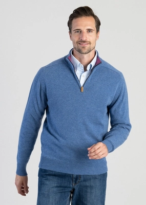Dont Wait Save Grab It Before Gone Cashmere 2 Ply Zip Neck Sweater