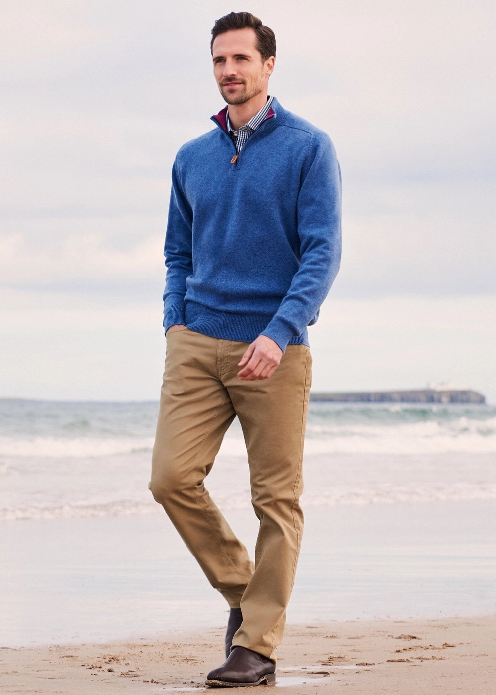 Todays Best Deal Biggest Savings Now Cashmere 2 Ply Zip Neck Sweater