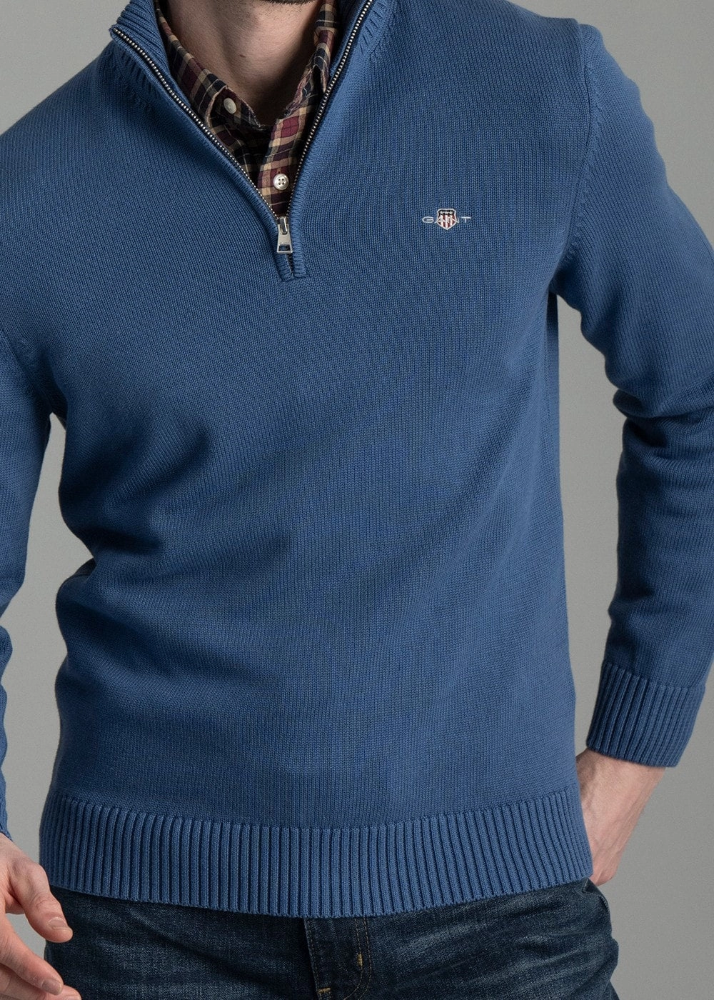 Casual Cotton Half Zip MustHave Deal Limited Offer Alert