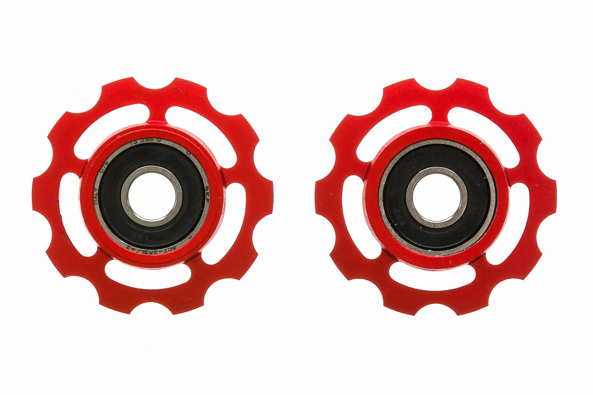 Ceramic Speed Campagnolo Pulley Wheel 9/10 Speed Alloy Red