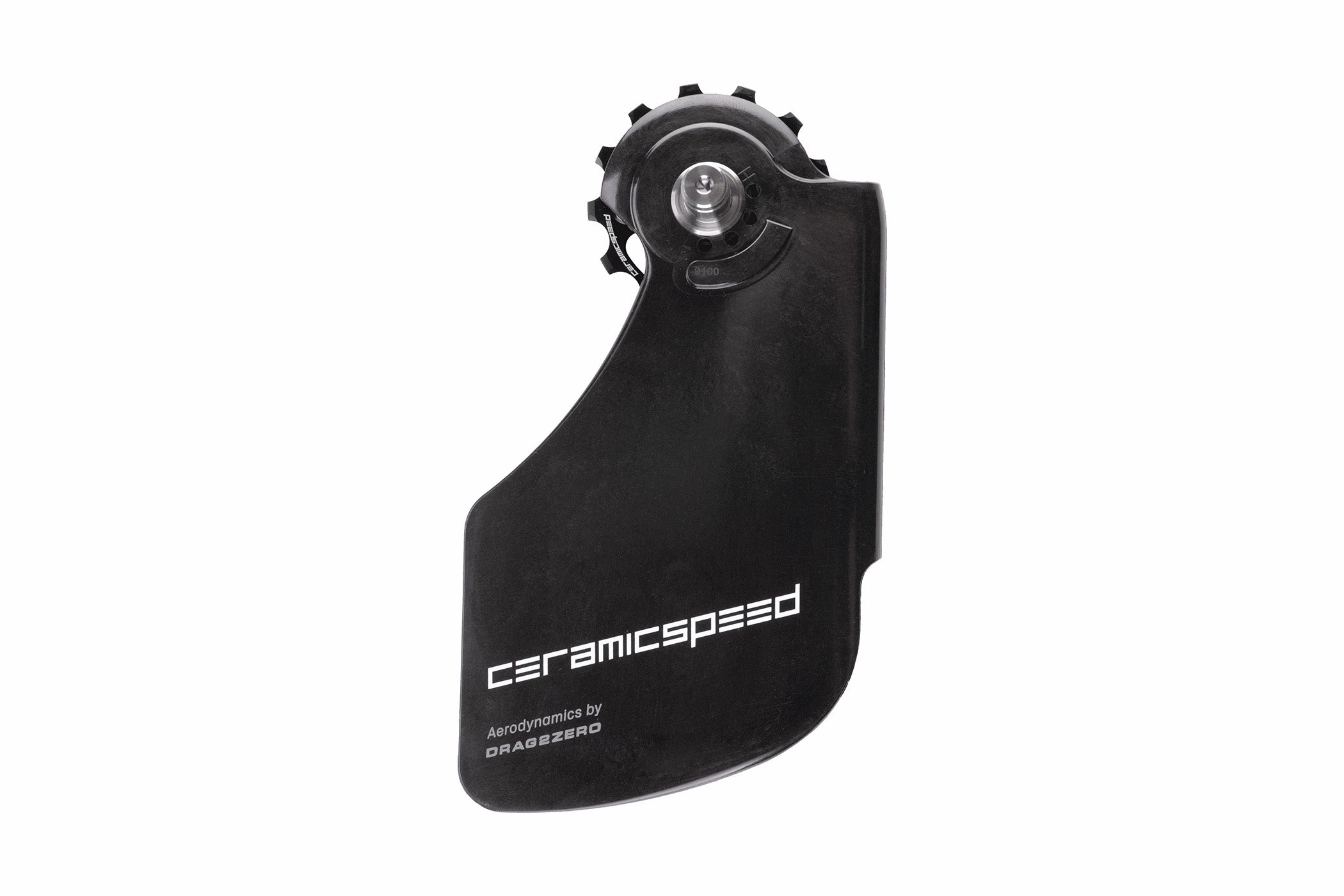 CeramicSpeed Coated Oversized Pulley Wheel System Aero Shimano 9100 and 8000 Black