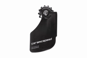 CeramicSpeed Coated Oversized Pulley Wheel System Aero Shimano 9100 and 8000 Black