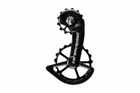 CeramicSpeed Coated Oversized Pulley Wheel System Shimano Dura Ace 9250 and Ultegra 8150 Black