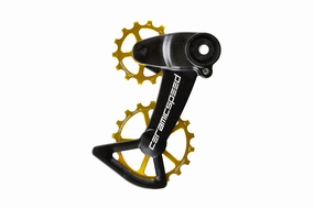 CeramicSpeed Coated Oversized Pulley Wheel X System SRAM Eagle AXS Gold