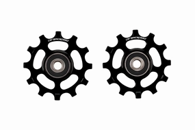 CeramicSpeed Coated Pulley Wheels Campagnolo 12 Speed NW Black