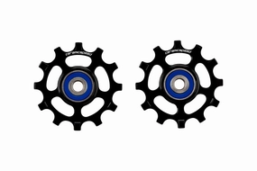 CeramicSpeed Coated Pulley Wheels Shimano 11 Speed NW Black