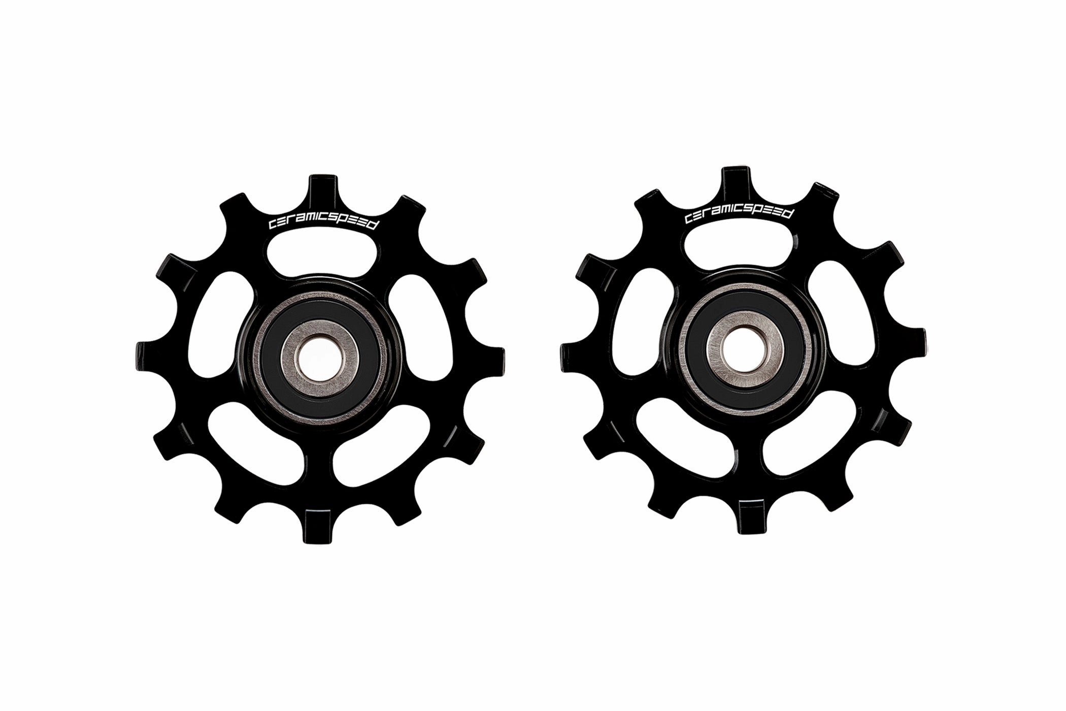 CeramicSpeed Coated Pulley Wheels SRAM AXS 12 Speed NW Black