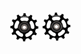CeramicSpeed Coated Pulley Wheels SRAM AXS 12 Speed NW Black