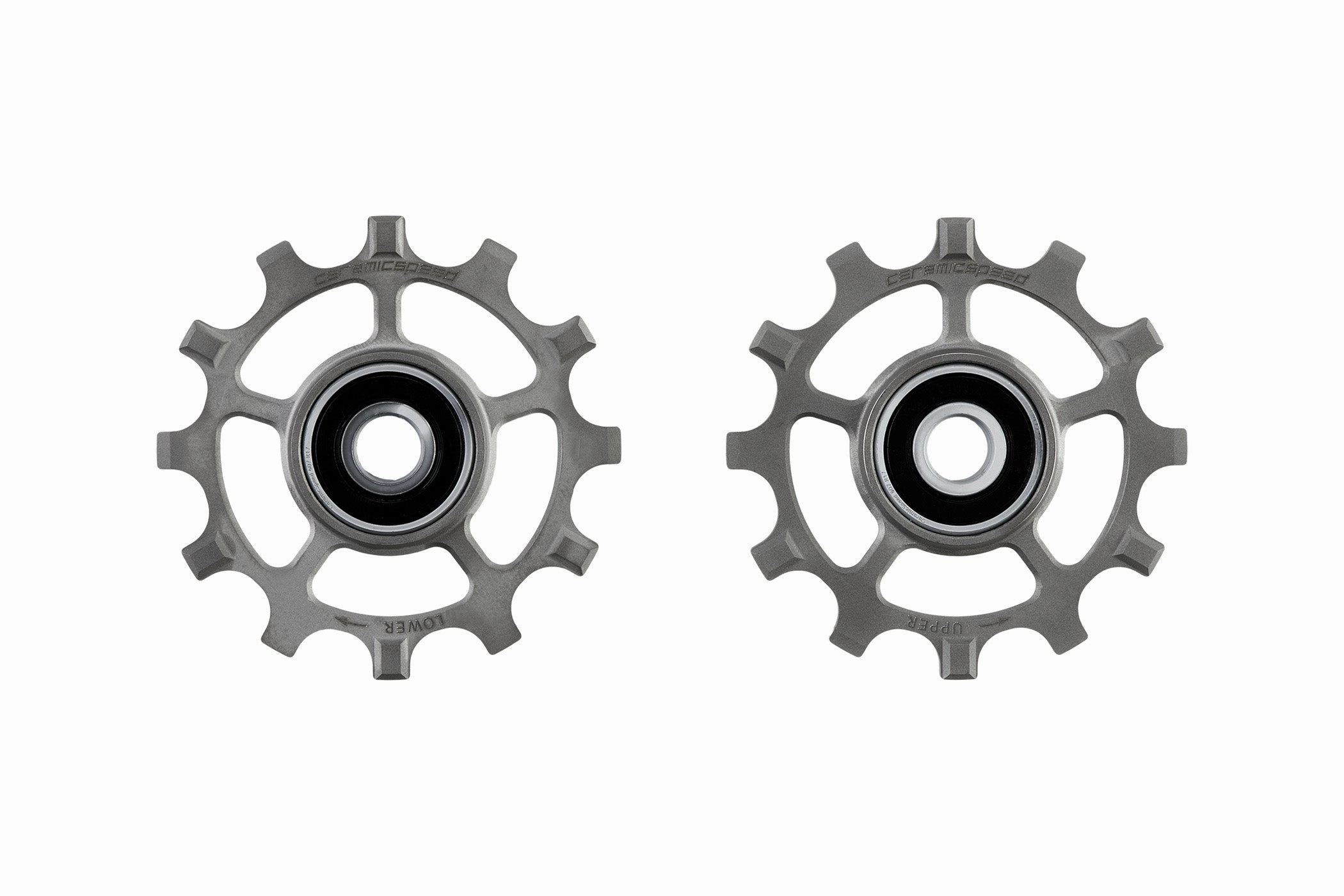 CeramicSpeed Coated Pulley Wheels SRAM AXS 12 Speed NW Titanium