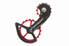 CeramicSpeed OSPW System for Shimano 9100/8000 11 Speed Long Cage Red