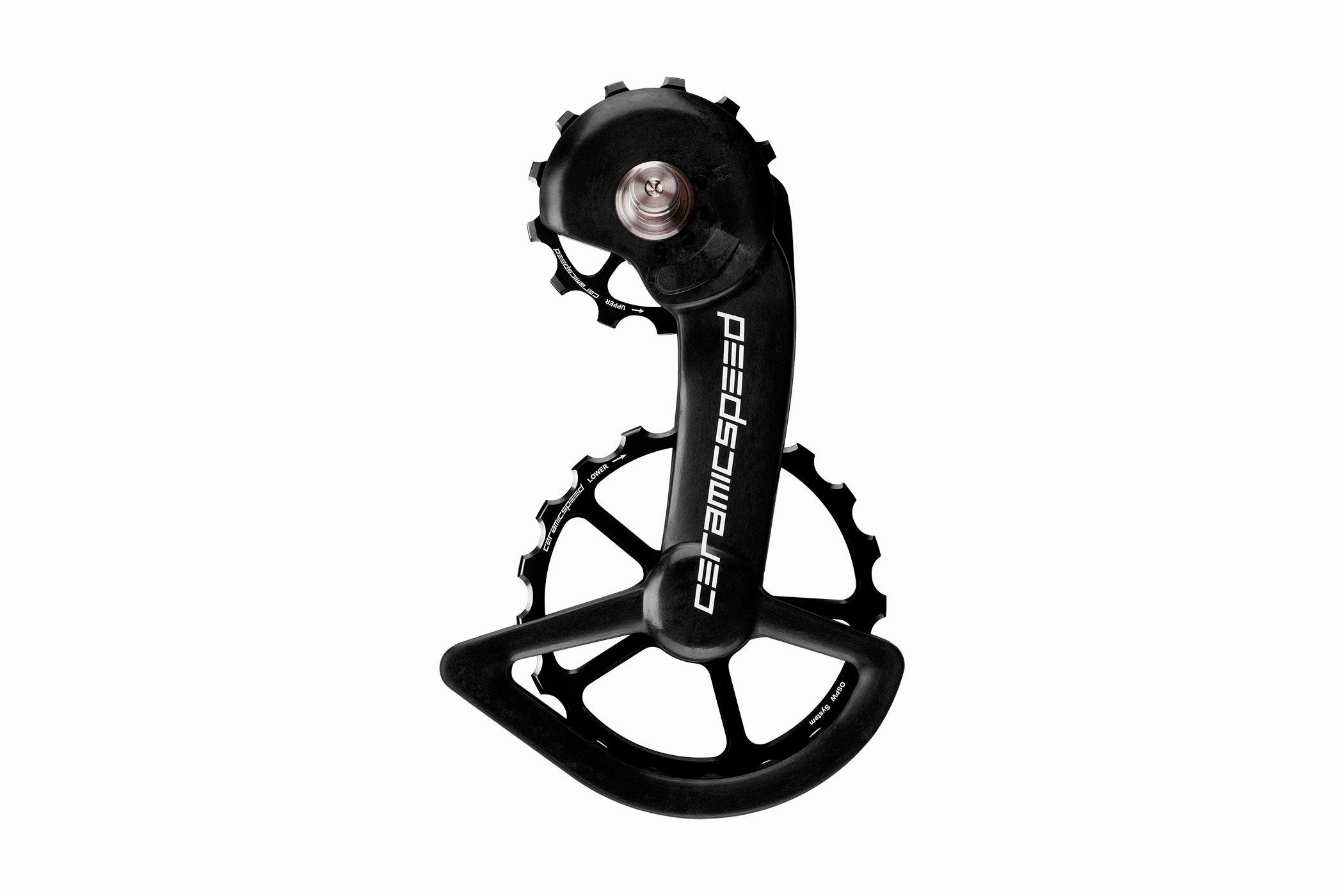 CeramicSpeed Oversized Pulley Wheel System Shimano 9100/R8000 SS Black