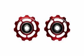 CeramicSpeed Pulley Wheels Shimano 11 Speed Red