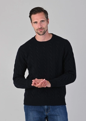 Chirnside 4 Ply Cashmere Crew Flash Offer Today