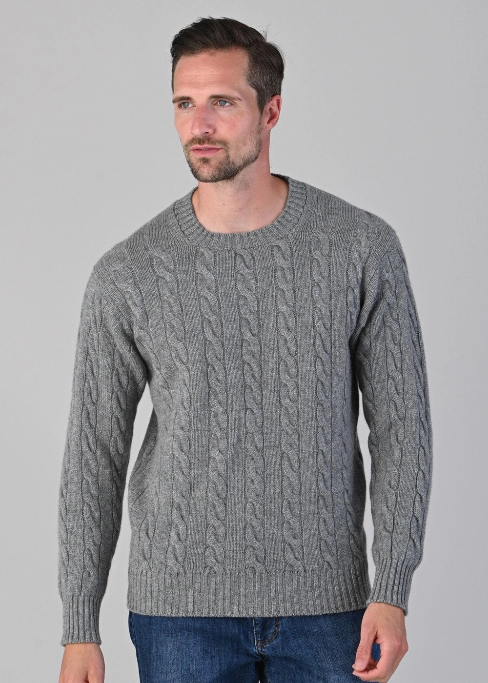 Chirnside 4 Ply Cashmere Crew Special Online Offer Mega Sale Now