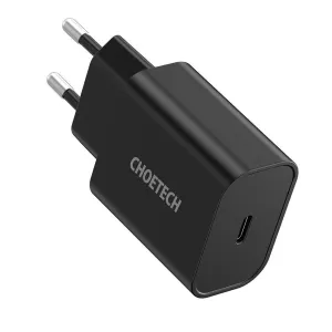 Choetech Q5004 Pd Fast Type C Wall Charger 20W - Black Weekend Flash Offer Mega Savings Now