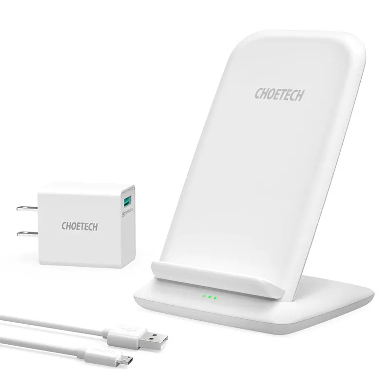 Daily Hot Deal Clearance Alert Now Choetech T555-F 15W Wireless Charger White