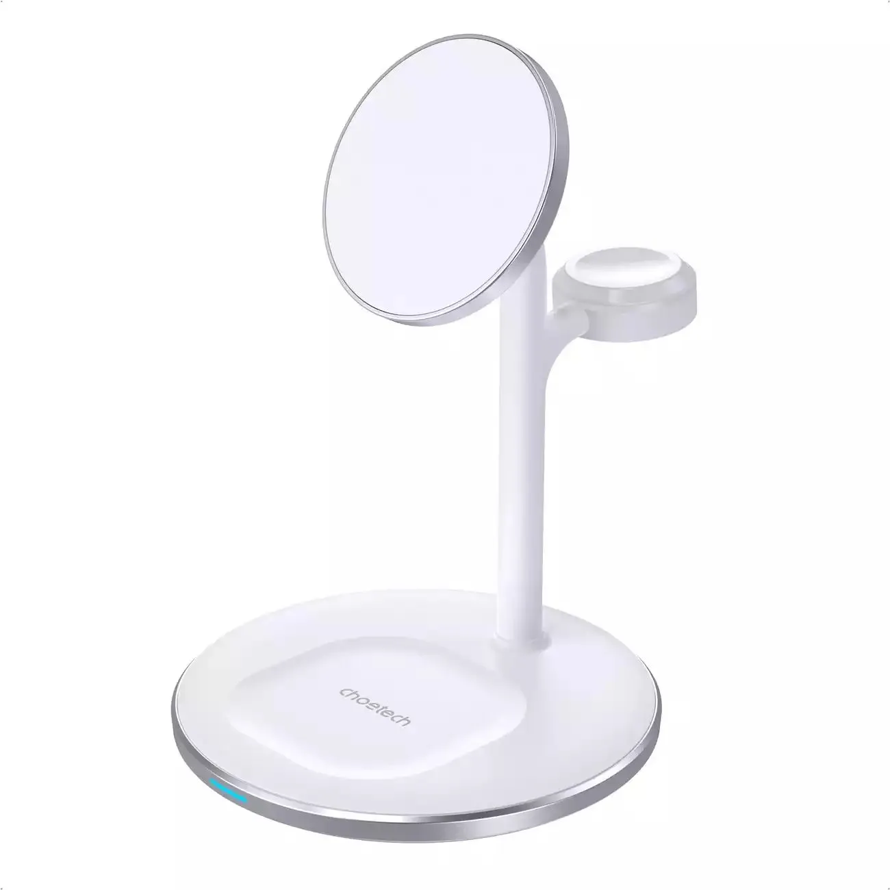 Dont Miss These Savings Todays Special Savings Choetech T585-F 3 In 1 Magnetic Magsafe Wireless Charger Station For Phones Iphone 12/13/14/15 Series - White