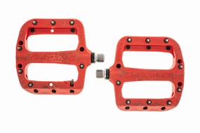 Chromag Synth Pedals Flat/Platform Red