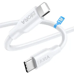 Shop Hot Deals Hot Pick Sale 1Hora Cab258 Type C To Lightning Cable 1M White