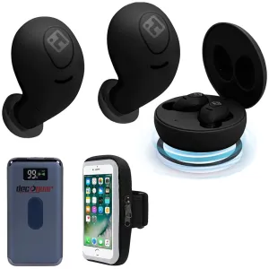 Ihome Hm-Au-Be-200-Bk Ihome Xt-59 True Wireless Earbuds, Black W/ Accessories Bundle Big Savings Event Shop the Savings