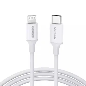 Shop Hot Picks Daily Deal Frenzy Ugreen 10493 Mfi Usb-C To Lightning Charging Cable 1M White
