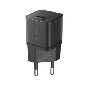 Baseus Gan5S Fast Charger 1C 20W Eu Cluster Black Dont Miss These Savings