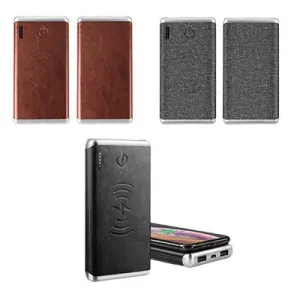 Pu Leather 10000Mah Wireless Power Bank Grab It Fast Exclusive Holiday Deal