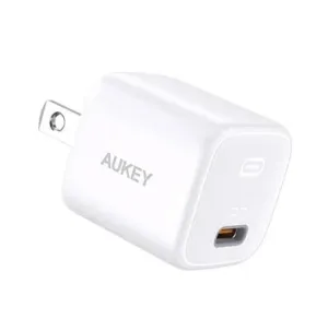 EndofWeek Deals Todays Special Savings Aukey Pa-B1 Omnia Mini 20W Usb C Pd Charger White