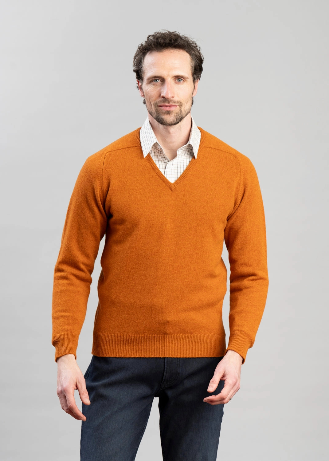 Exclusive Leven 2 Ply Lambswool V-Neck Hot Price Drop Special Online Offer