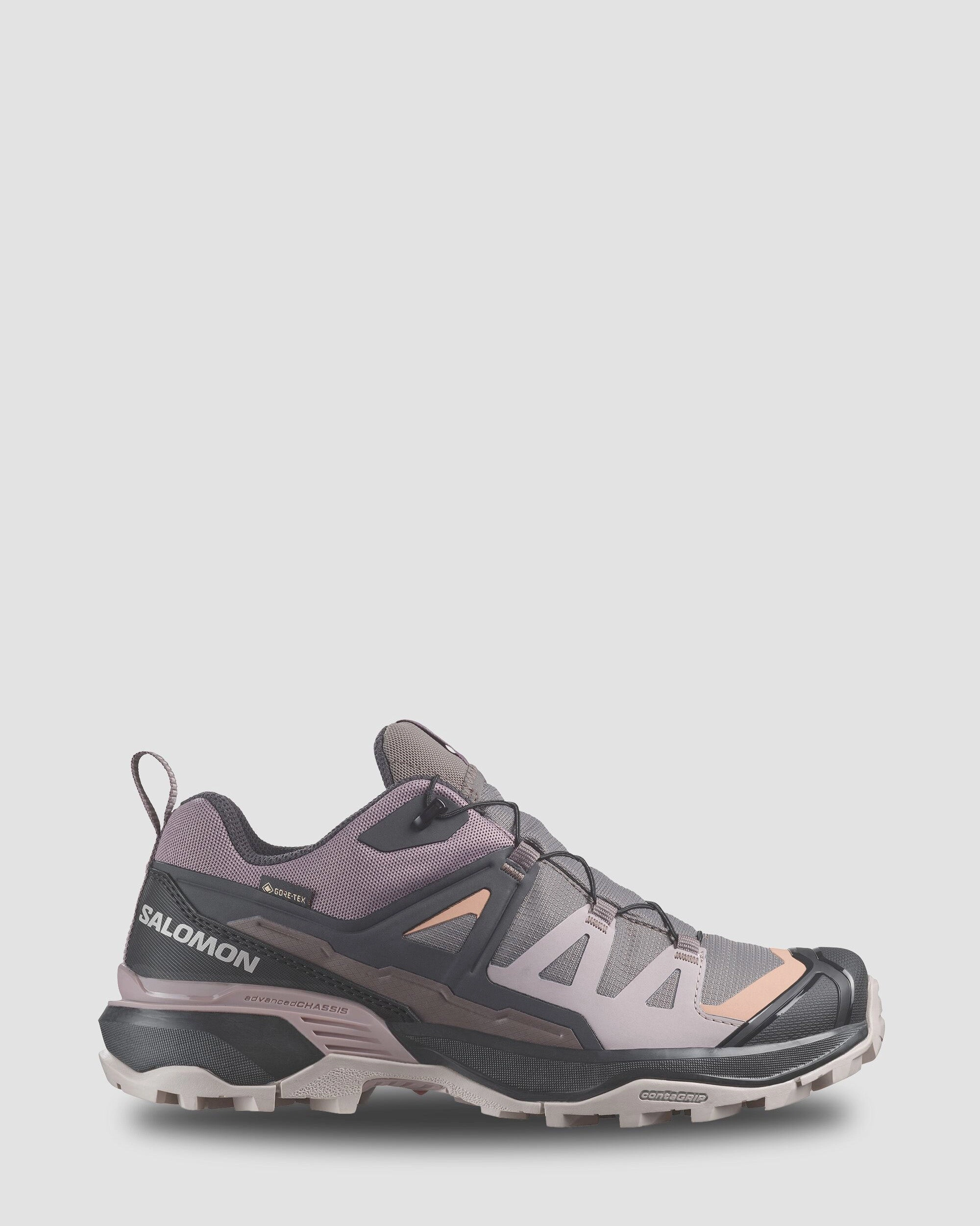 Women'S Salomon X Ultra 360 Gtx Hiking Shoes - Plum Kitten/Phantom/Cork Hot Picks Today
