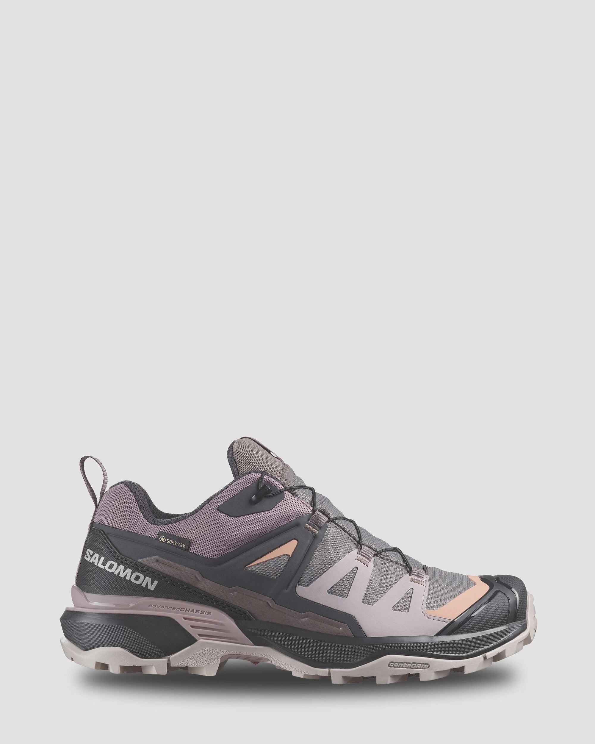 Women'S Salomon X Ultra 360 Gtx Hiking Shoes - Plum Kitten/Phantom/Cork MustHave Steals
