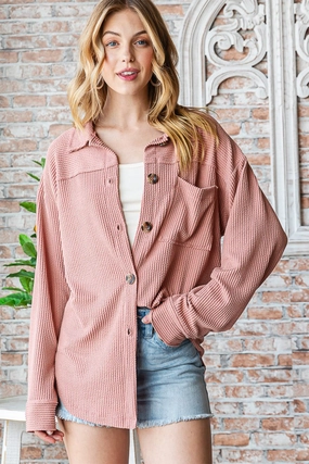 Reborn J Button Up Long Sleeve Shacket Today Only Steal Exclusive Hot Pick