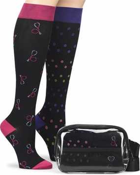 Compression 2 Pair With Stadium Pack-Black Instant Deal Today Trending Hot Picks