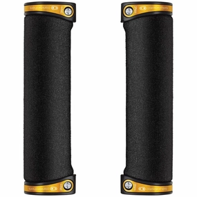 Crank Brothers Cobalt grips - Black gold