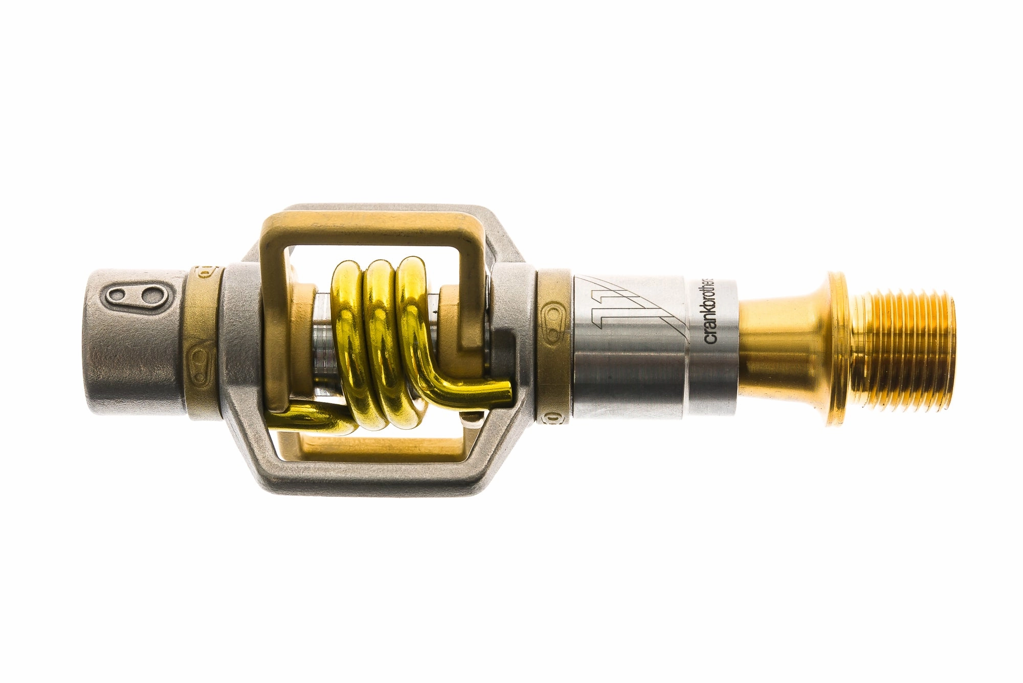 Crank Brothers Egg Beater Ti Pedals Clipless Silver/Gold