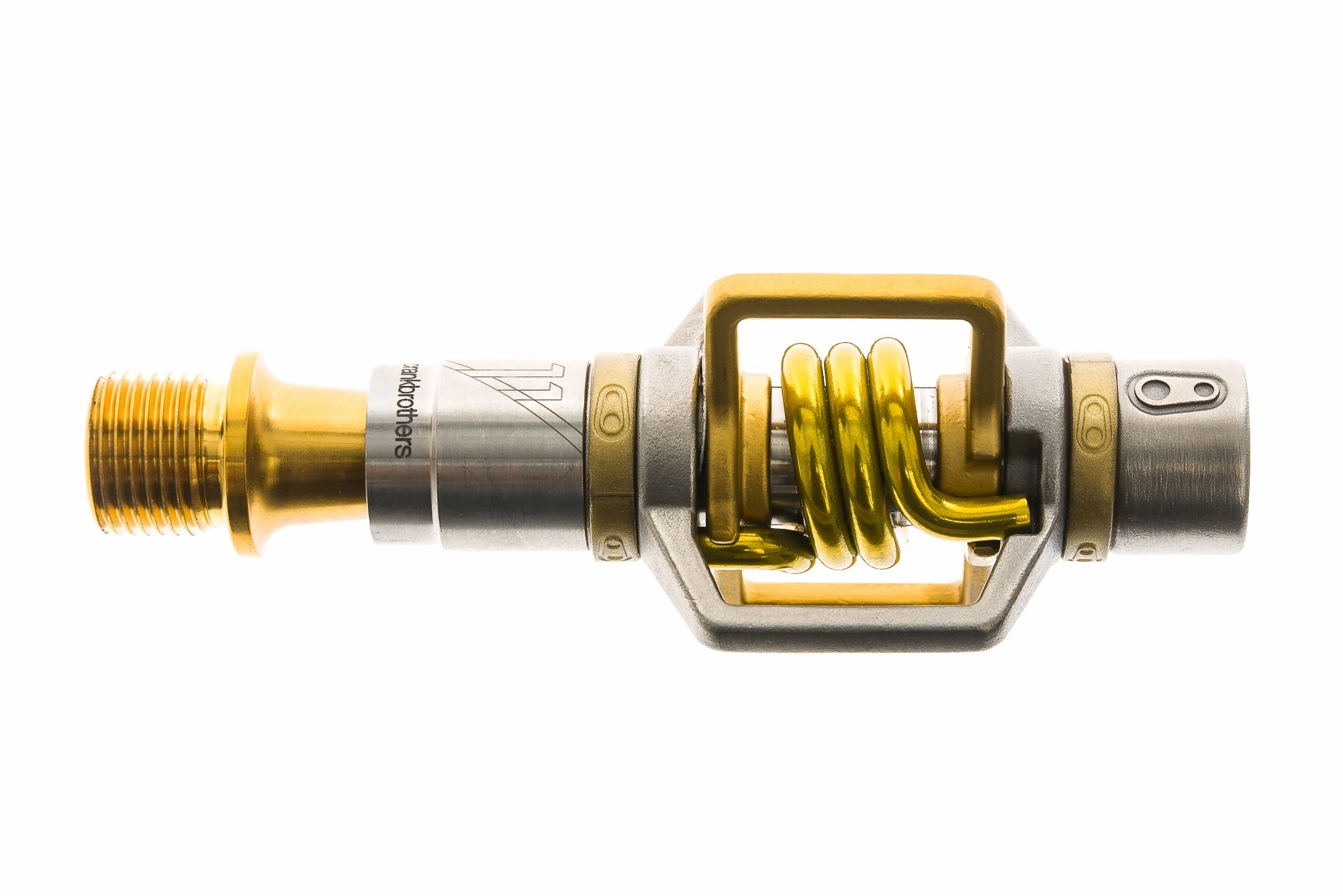 Crank Brothers Egg Beater Ti Pedals Clipless Silver/Gold