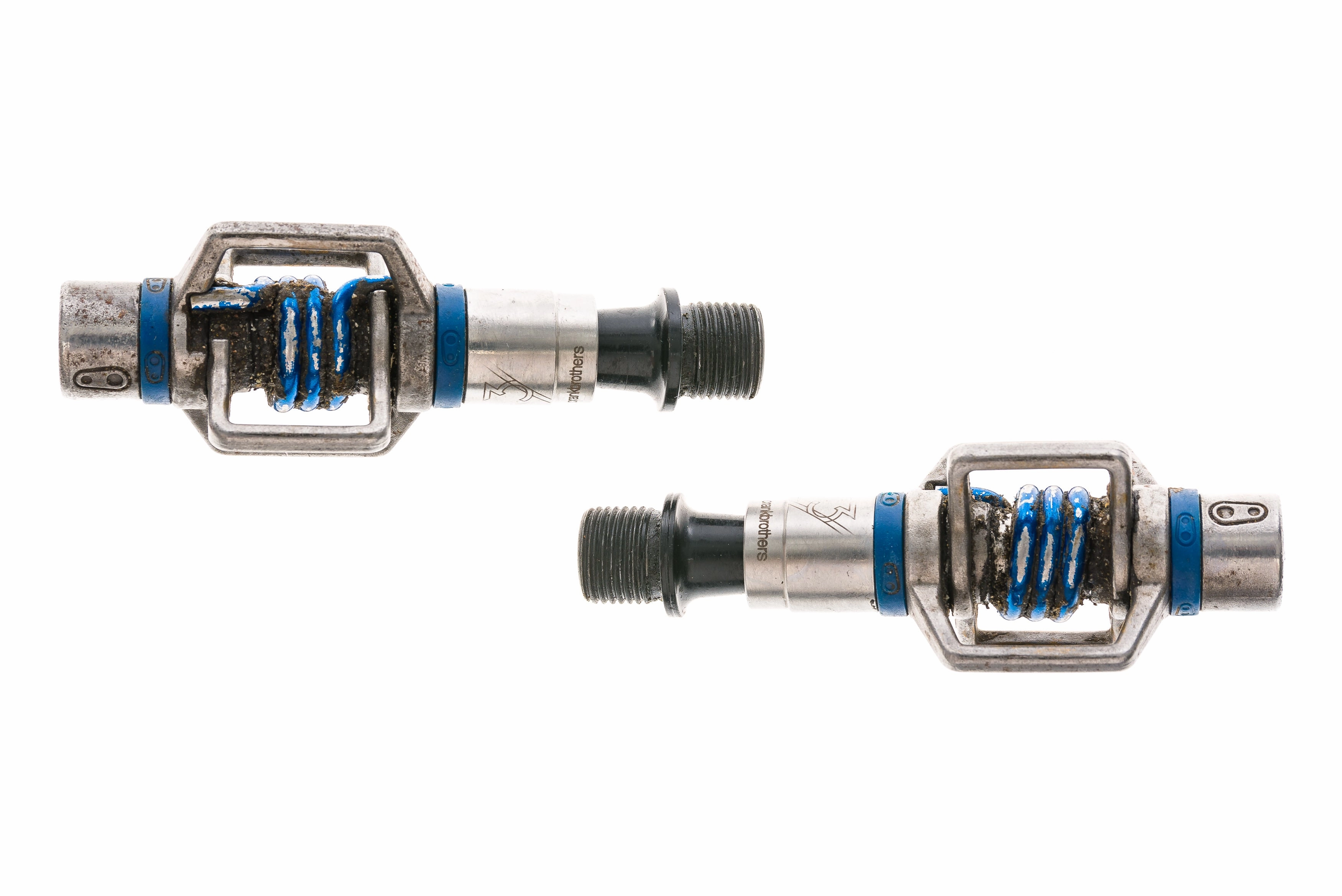 Crank Brothers Eggbeaters 3 Pedals Clipless Stainless Steel Blue