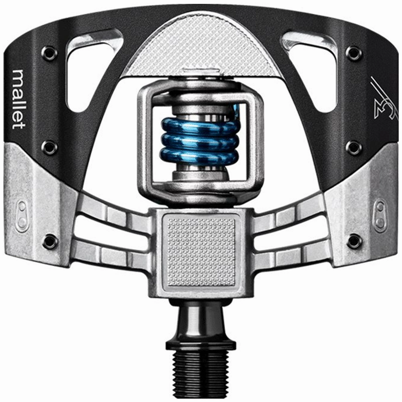 Crank Brothers Mallet 3 Pedals - Grey black