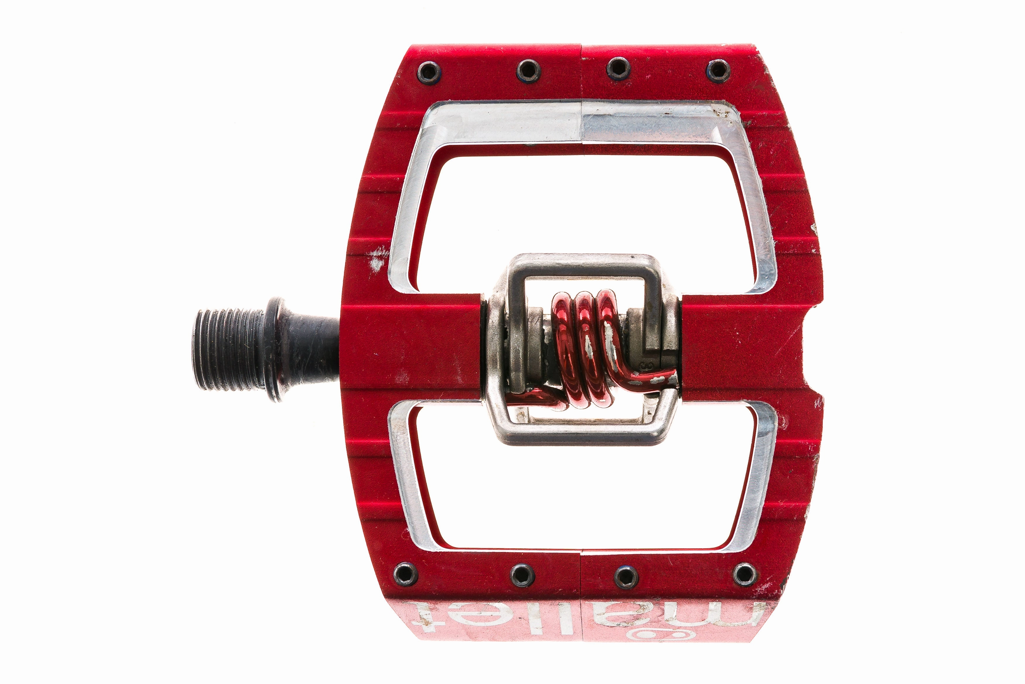Crank Brothers Mallet DH Pedals Clipless Red