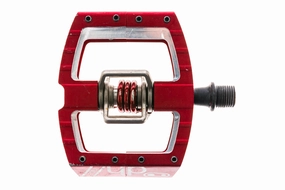 Crank Brothers Mallet DH Pedals Clipless Red