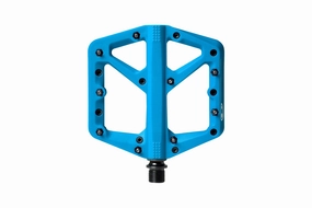 Crank Brothers Stamp 1 Large Pedals Platform Blue
