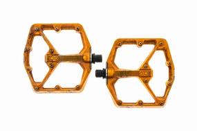 Crank Brothers Stamp 7 Large Pedals Platform Orange