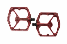 Crank Brothers Stamp 7 Large Pedals Platform Red