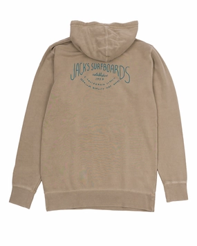Hot Sale Alert Shop Now Save Crescent Pigment Dyed Pullover Hoodie 25' - Cement