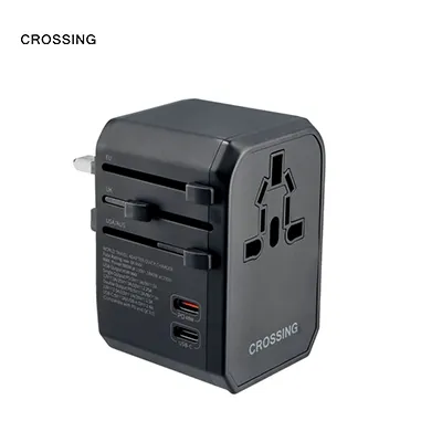 Todays Trending Deals Crossing World Travel Adapter 45W With 2 Usb C And 2 Usb 3.0 A