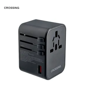 MustHave Items Crossing World Travel Adapter 65W With 2 Usb C And 2 Usb 3.0 A