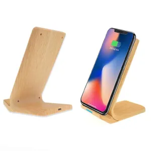 10W Wood Wireless Charger With Phone Stand Exclusive Deal Inside Dont Wait Save Today