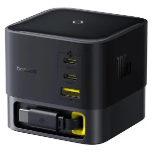 Dont Miss These Savings Big Savings Alert Baseus Super Gan Desktop Charger With Retractable Cable 3C U 100W Eu